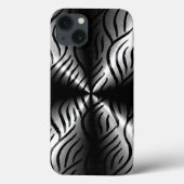 Silberne Edelstahlelemente Case-Mate iPhone Hülle (Rückseite)