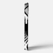 Silberne Edelstahlelemente Case-Mate iPhone Hülle (Rückseite / Rechts)