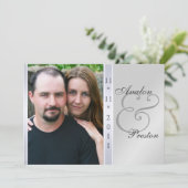 Silberne Einladung (Stehend Vorderseite)