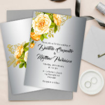 Silberne Eleganz: Goldene Rose Hochzeit