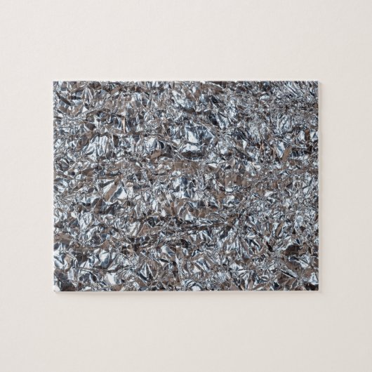 silberne Folie Puzzle (Horizontal)