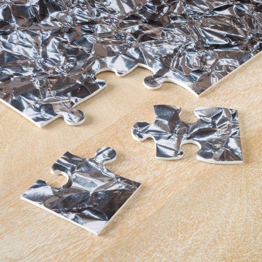 silberne Folie Puzzle (Seite)