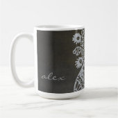 Silberne Ganesh Tasse - addieren Sie Ihren eigenen (Links)