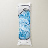 silberne gerahmte Waschmaschine animiert Seitenschläferkissen (Vorderseite Vertikal)