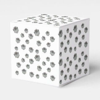 Silberne Geschenkboxen Elegante Premium-Feier zum Geschenkschachtel
