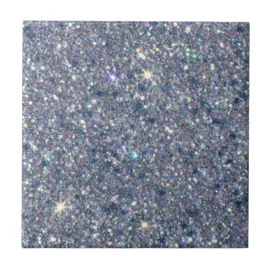 silberne Glitzern funkeln Glitzer Textur Hintergru Fliese