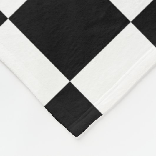 Silberne, graue, schwarze und weiße Markierung Fleecedecke (Ecke)