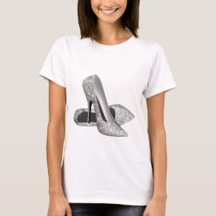 Silberne hohe Hügel T-Shirt