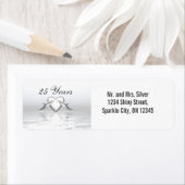 Silberne Jubiläumsdeln und Herz (Insitu)