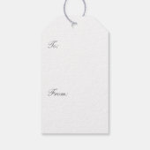 Silberne Jubiläumsdeln und Herz Geschenkanhänger (Rückseite)