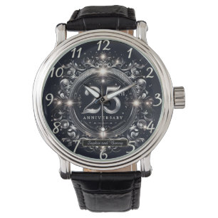 Silberne Jubiläumsfeier: 25. Jahrestag Armbanduhr
