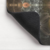 Silberne Käfige Mousepad (Ecke)