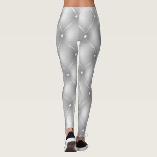 Silberne Leggings (Rückseite)