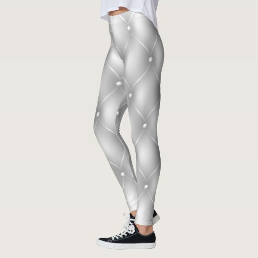 Silberne Leggings (Links)