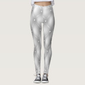 Silberne Leggings (Vorderseite)