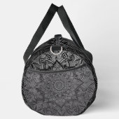 Silberne Mandala-Tasche Duffle Bag (Rechts)