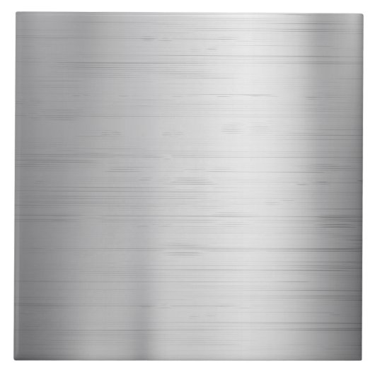 Silberne Metallbeschaffenheit Fliese (Vorderseite)