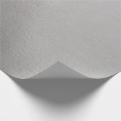 silberne metallische Hintergrundfarbe funkeln Glan Geschenkpapier (Ecke)