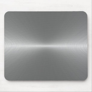 silberne Perspektive Mousepad