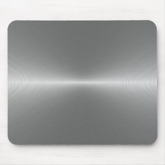 silberne Perspektive Mousepad (Vorne)