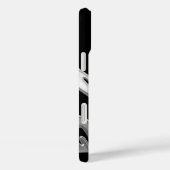 Silberne Piratenflagge Case-Mate iPhone Hülle (Rückseite / Rechts)