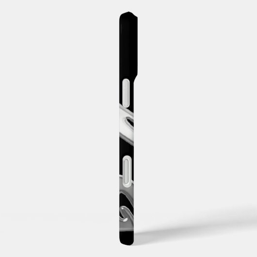 Silberne Piratenflagge Case-Mate iPhone Hülle (Rückseite / Rechts)