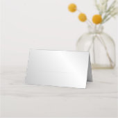 Silberne Platzkarte (Vorderseite)