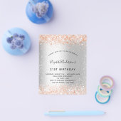 Silberne Rose - Einladung zum Goldbudget Flyer (Einzeln)