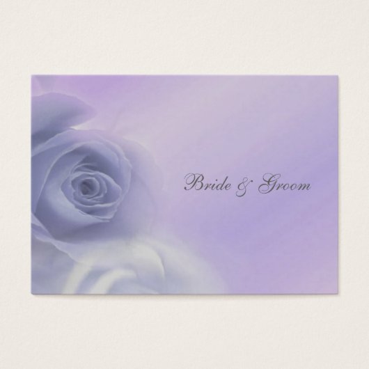 Silberne Rose Hochzeit Danke (Vorderseite)