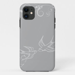 Silberne Schwalbe iPhone Abdeckung Case-Mate iPhone Hülle