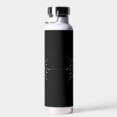 Silberne Sonne  Trinkflasche (Rechts)