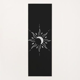 Silberne Sonne Yogamatte