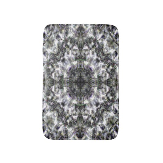 Silberne Spitze Badematte (Vorderseite Vertikal)