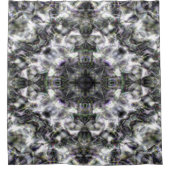 Silberne Spitze Duschvorhang (Vorderseite)