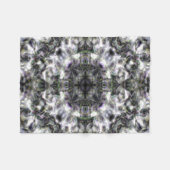 Silberne Spitze Fleecedecke (Vorderseite (Horizontal))