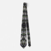 Silberne Spitze Krawatte (Vorderseite)