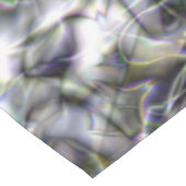 Silberne Spitze Tischdecke (Schrägansicht)