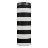 Silberne Streifen auf irgendeiner Farbe irgendein Thermosbecher (Rückseite)