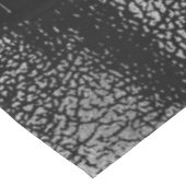 Silberne und schwarze lederne Beschaffenheit Tischdecke (Schrägansicht)