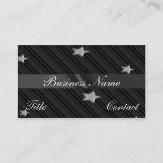 Silberne US Flagge-Geschäfts-Karten Visitenkarte