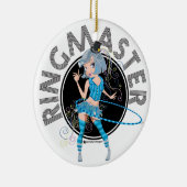 (Silberne) Verzierung des Ringmaster Keramikornament (Rechts)