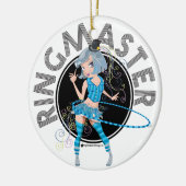 (Silberne) Verzierung des Ringmaster Keramikornament (Links)