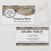 Silberne Visitenkarte (Vorne/Hinten)