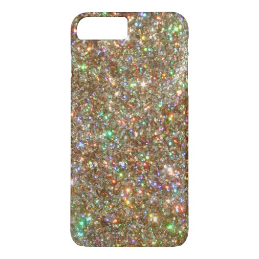 Silberne weißes Golddiamant-Juwel iPhone 7 Case-Mate iPhone Hülle (Rückseite)