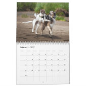 Silberne Windhunde 2021 in Aktion Kalender (Feb 2027)