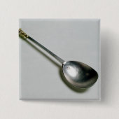 Silberner Apostellöffel mit GoldSiegelspitze, 1668 Button (Vorderseite)