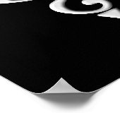 Silberner Atem Poster (Ecke)