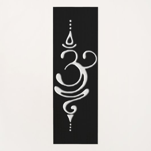Silberner Atem Yogamatte (Vorderseite)