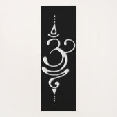 Silberner Atem Yogamatte (Rückseite)
