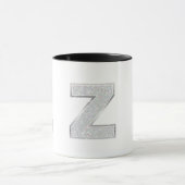 Silberner Buchstabe Z Tasse (Zentrum)